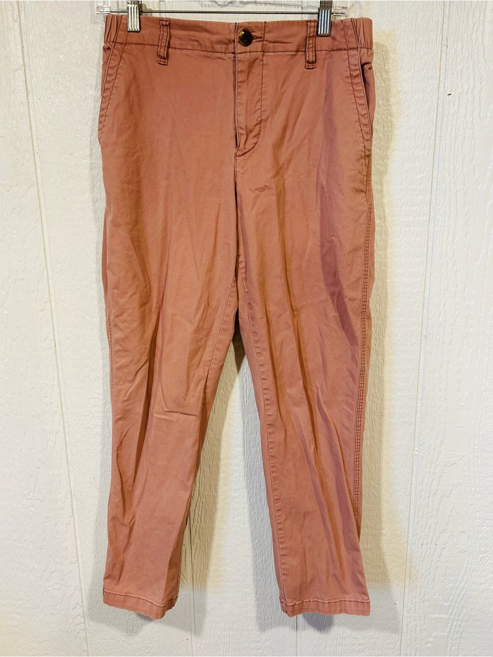 Old Navy Women's Dusty Rose Straight-Leg Chino Pants